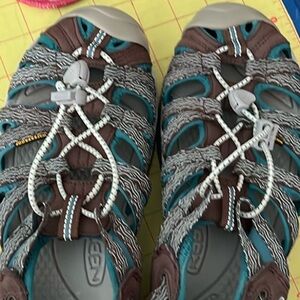 👟✨💎 KEEN Whisper walking Sandals waterproof like new EUC 8
